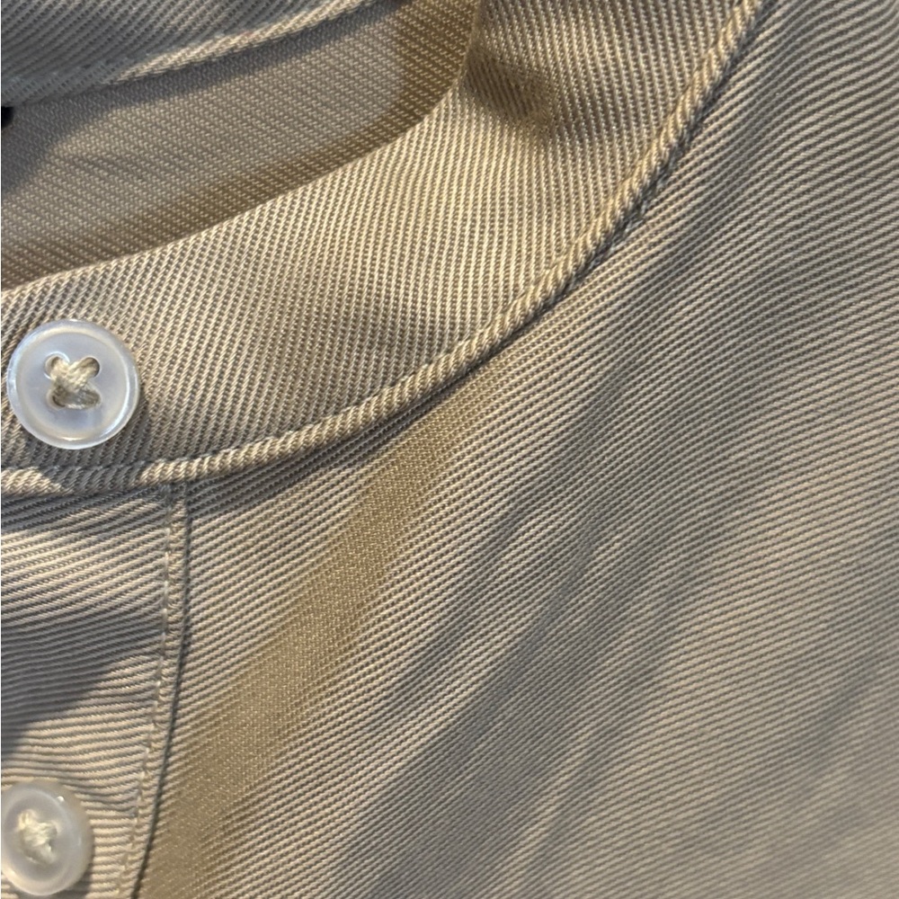 Banana Republic Feather Grey Tencel Tunic - Picture 9 of 17
